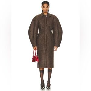 JACQUEMUS Le Manteau Croissant Coat NWT- FR 46